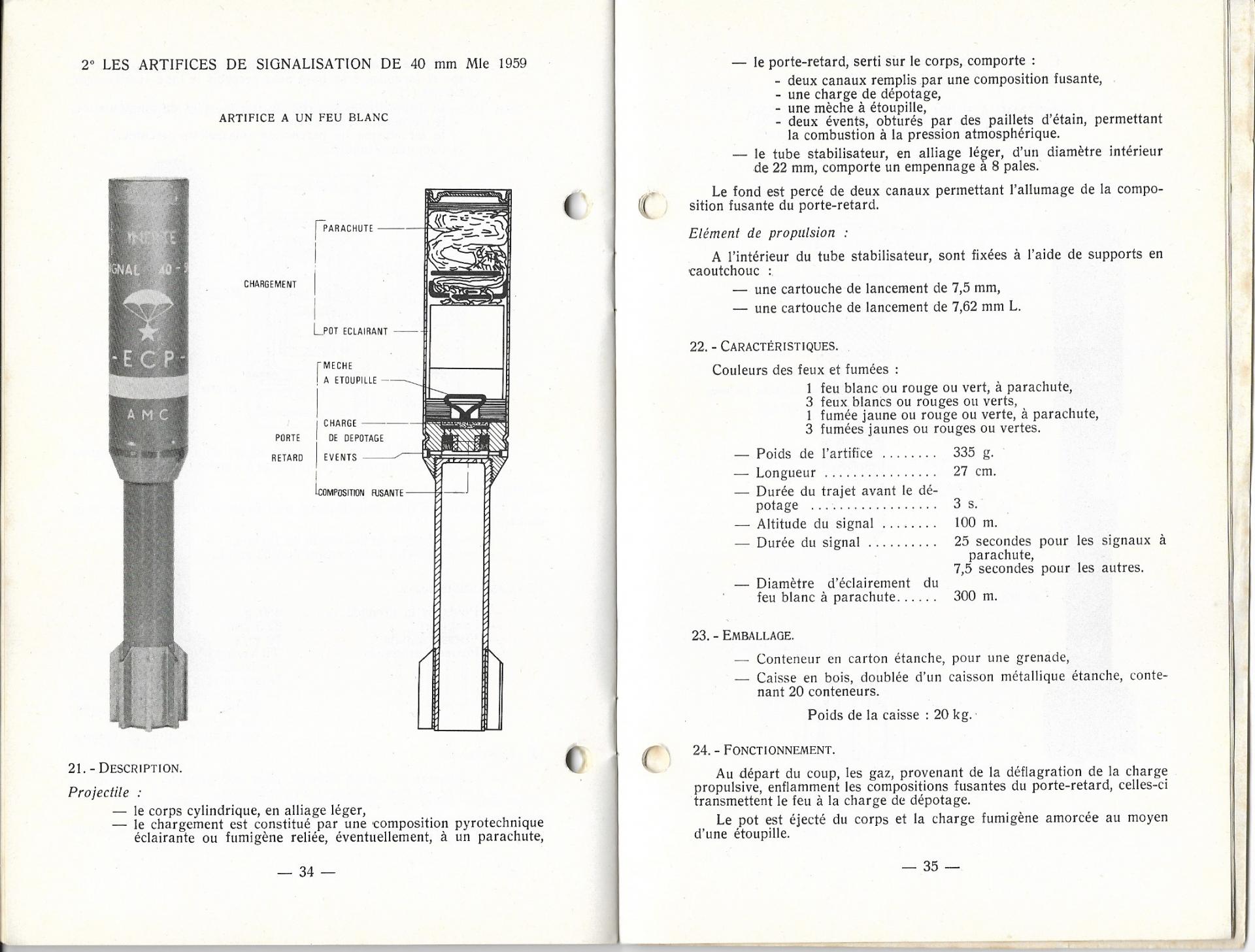 Grenades a fusil inf 401 2 1966 p34 35