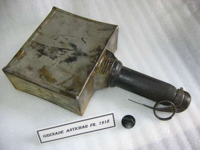 Grenade antichar Mle 1918 (face)